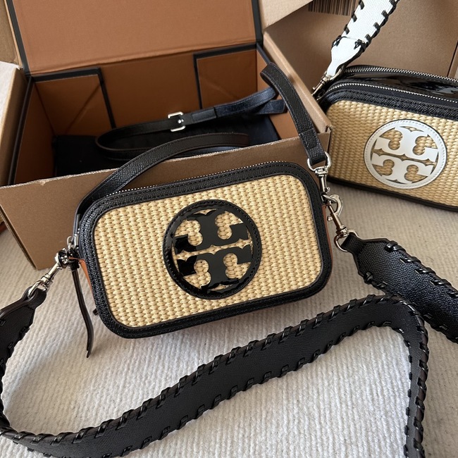Tory Burch Original Cowhide New Straw Camera Bag