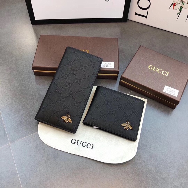 Gucci New Men S Soft Leather Long And Short Folding Wallet Code: 8811