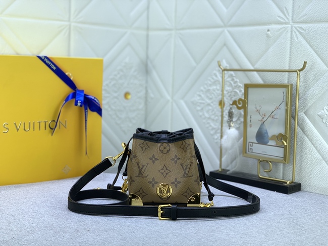 Louis Vuitton 2023 Autumn And Winter Series New Drawstring Bucket Bag Code: 57099/82885