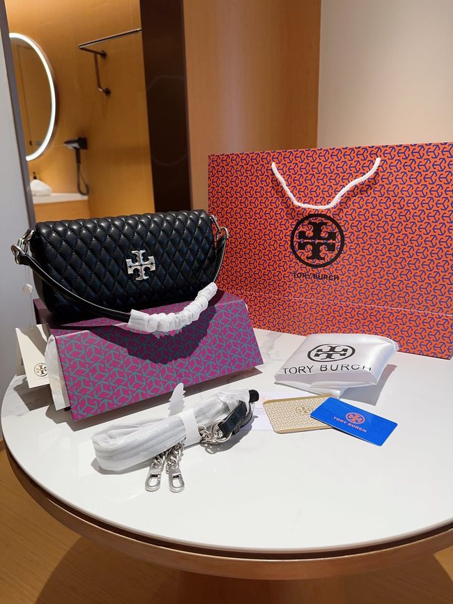 Tory Burch Kira Pleated Baguette Bag