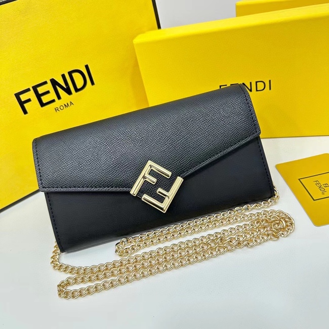 Fendi Top Imported Cowhide Messenger Bag