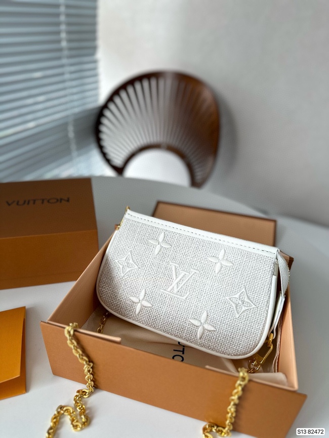 Louis Vuitton By The Pool Series Raffia Woven Bag Code:82472