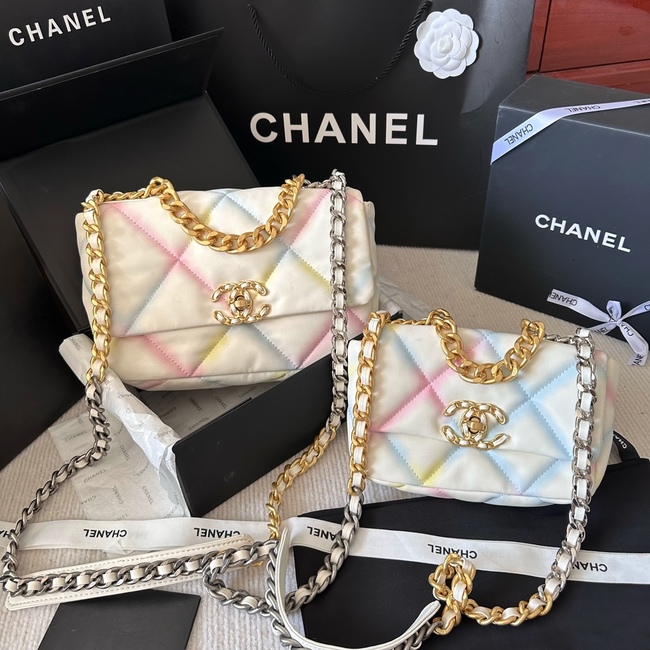 Chanel Chanel 19 Lambskin Crossbody Bag