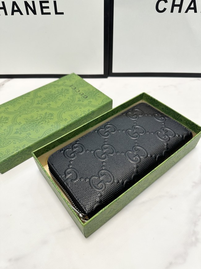 Gucci Classic Top Original Frosted Cowhide Clutch Bag