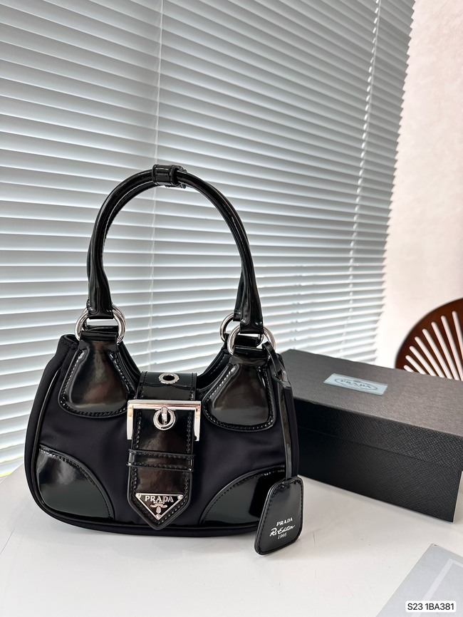Prada Retro Fashion Moon Bag Code: 1Ba381