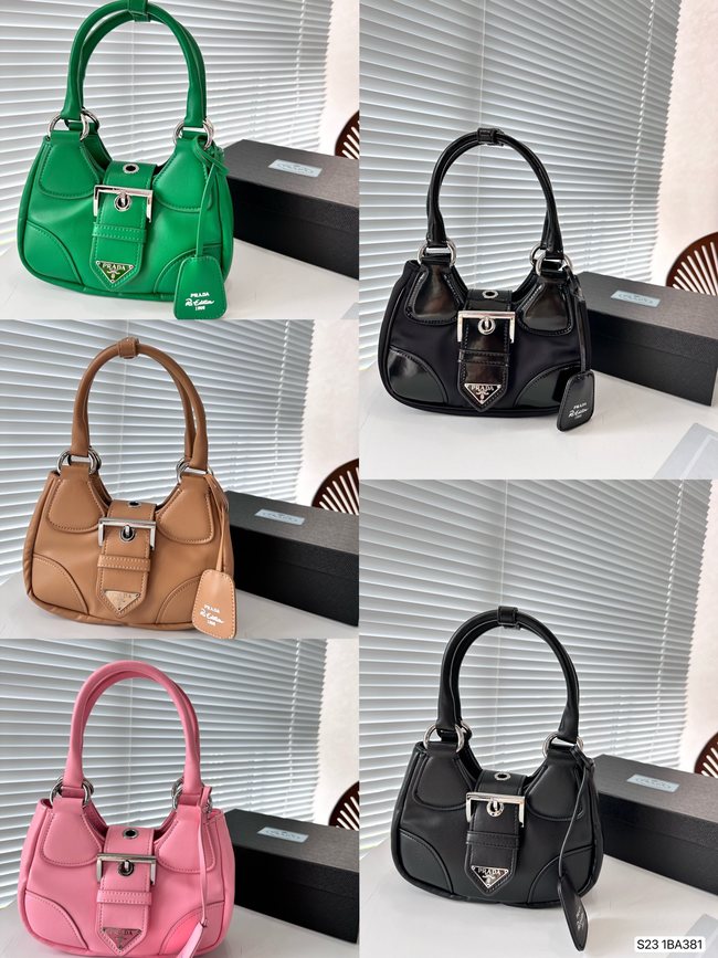 Prada Retro Fashion Moon Bag Code: 1Ba381