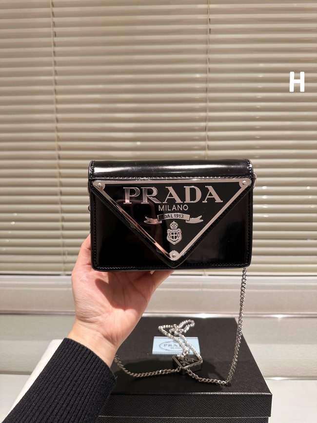 Prada Spazzolato Mini Borse Bag 