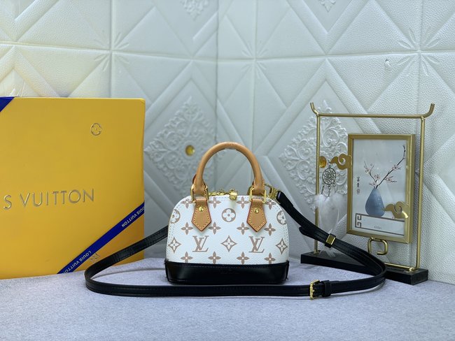 Louis Vuitton Alma Nano Shell Handbag Code: M82717 M46895