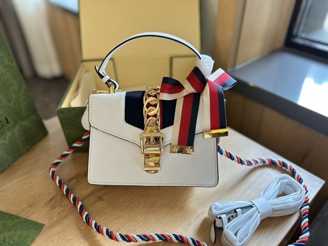 Gucci Sylvie Series Navy Bag 