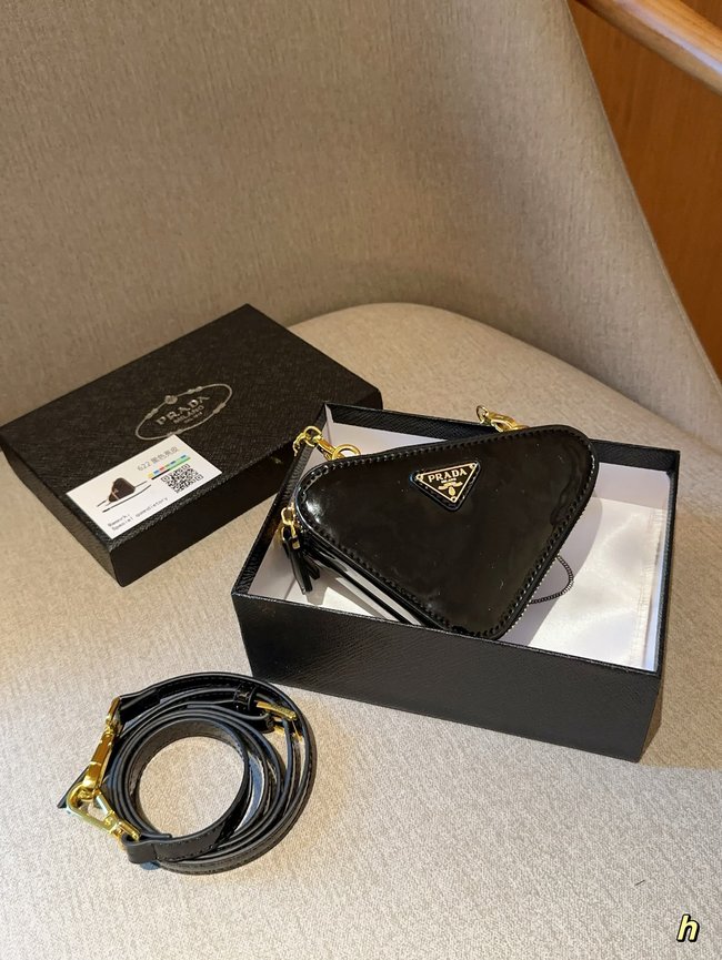 Prada Patent Leather Lipstick Bag 