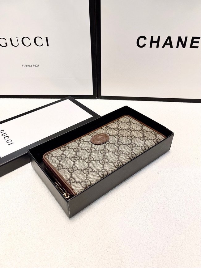 Gucci Single Zipper Clutch 