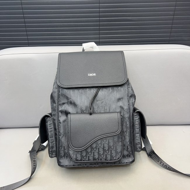 Dior Denim Saddle Backpack 