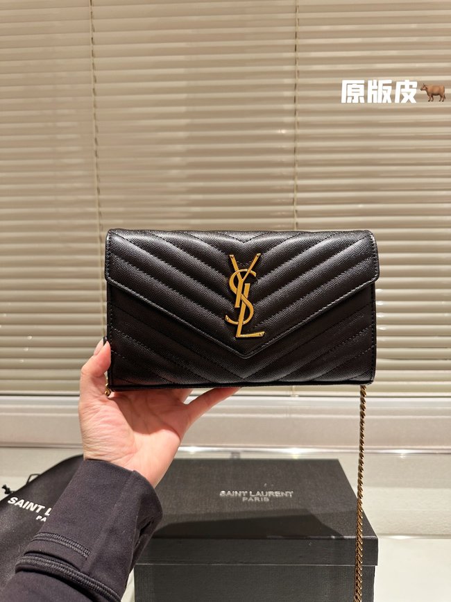 Yves Saint Laurent First Layer Cowhide Chain Bag 