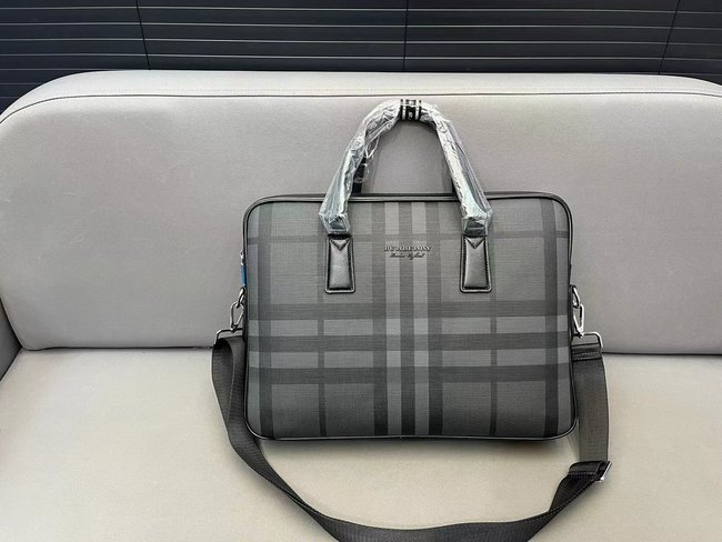 Burberry Printed Briefcase 