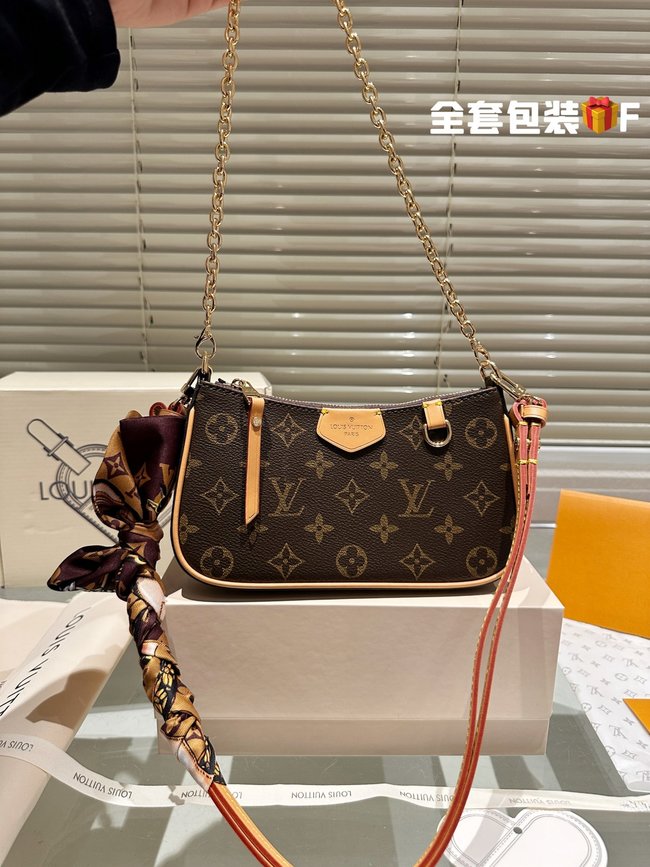 Louis Vuitton Classic Print Crossbody Bag 
