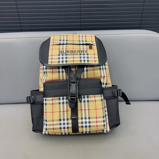 Burberry Vintage Nylon Flap Backpack 