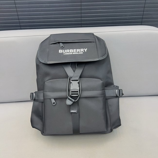 Burberry Vintage Nylon Flap Backpack 