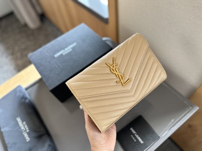 Yves Saint Laurent Premium Caviar Envelope Bag 