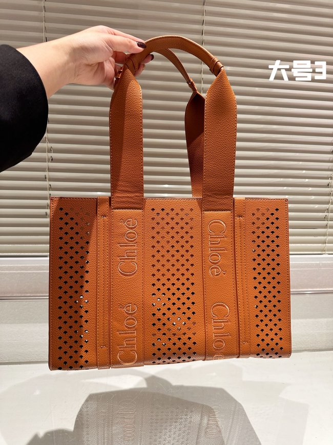 Chloe Woody Tote Handbag 