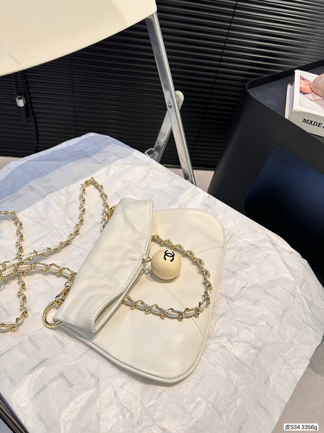 Chanel Lambskin Armpit Bag Code: 3356
